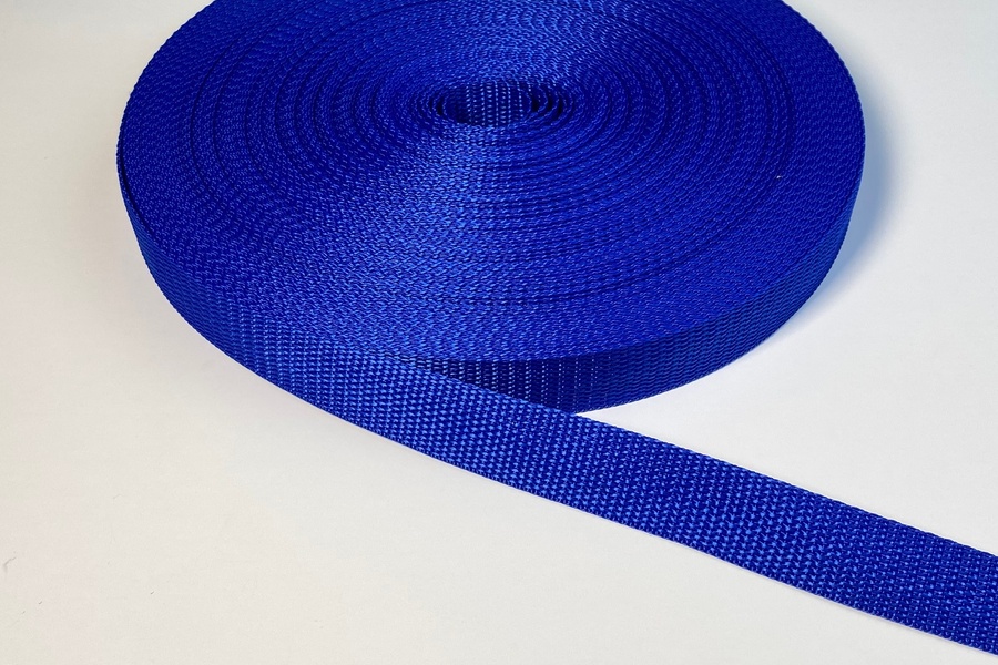 Стрічка 25 мм волошковий