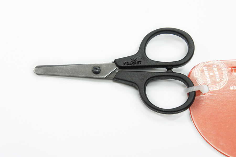 Ножиці 3 3/4" із заокругленими кінцями Крамет заокруглені кінці 095 мм