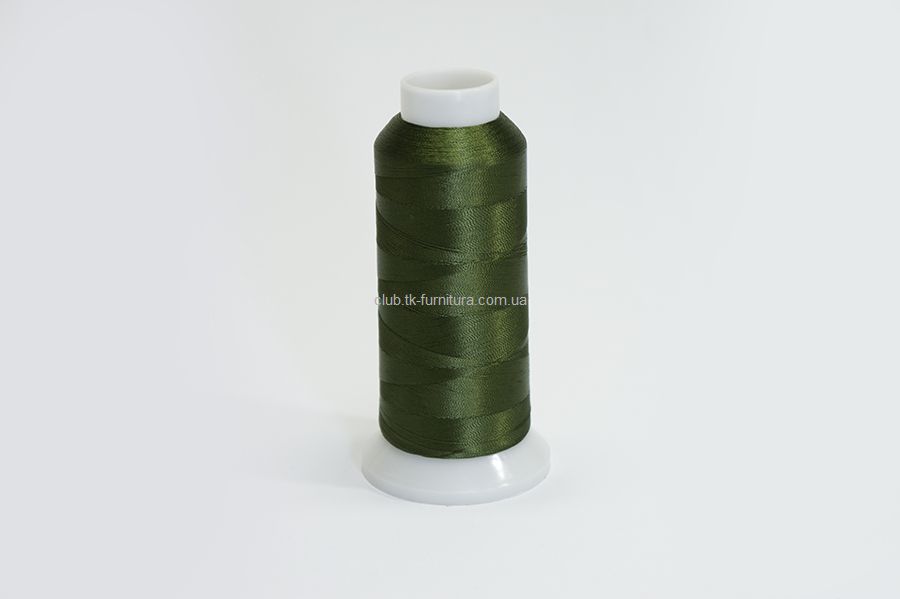 Нитки вишивальні MH 2742 м віскоза 100% зелений темний 5711