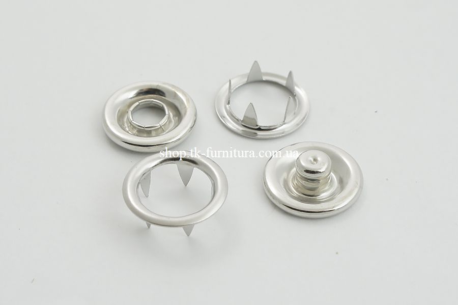 Кнопка 15 мм Spring NS New Star нікель