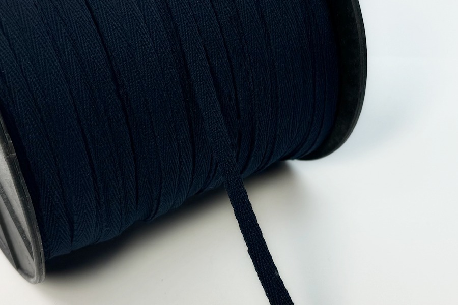 Стрічка кіперна 10 мм синій темний 8510-589