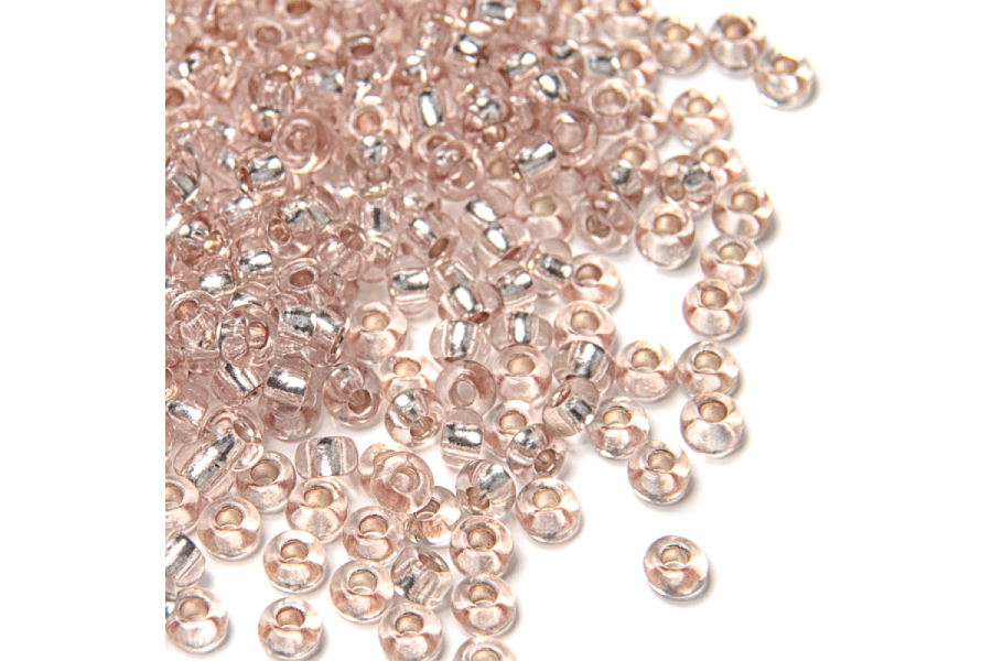 Бісер Preciosa 78111 №10 прозорий сольгель рудий 2,3 мм