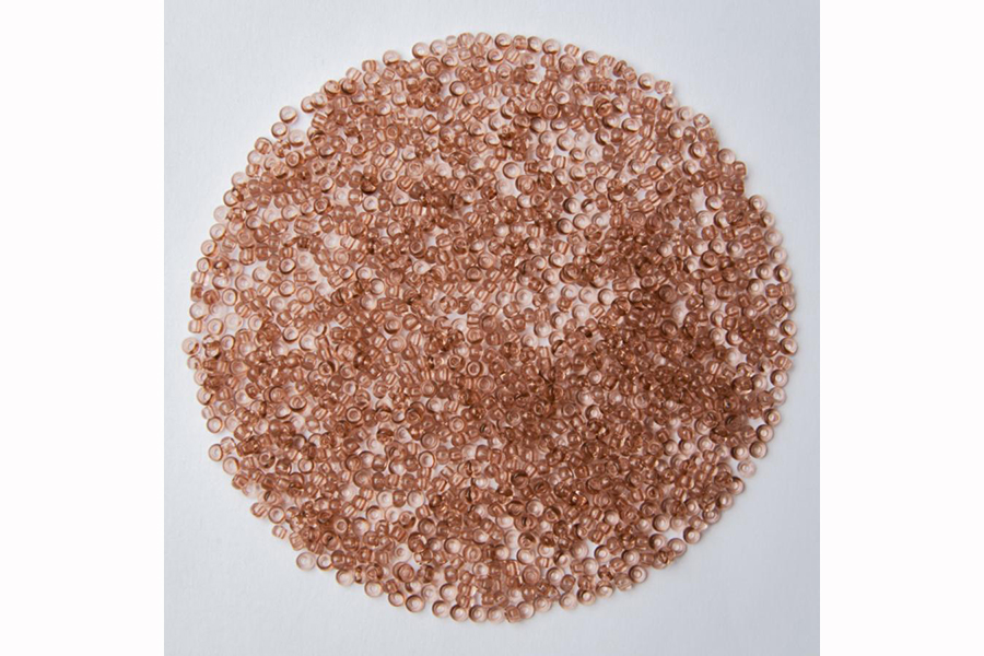 Бісер Preciosa 01112 №10 кришталь сольгель рудий 2,3 мм