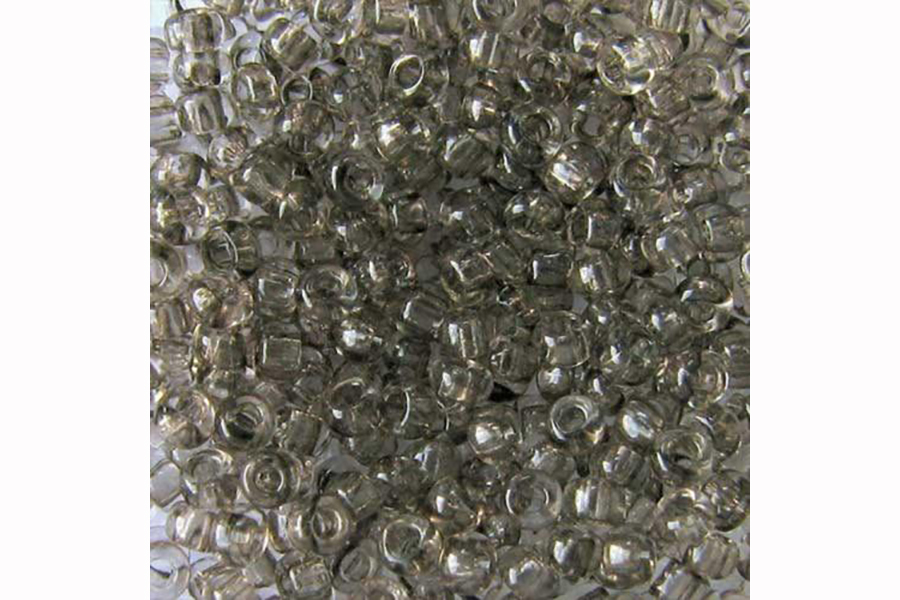 Бісер Preciosa 01141 №10 кришталь сольгель коричневий кавовий 2,3 мм