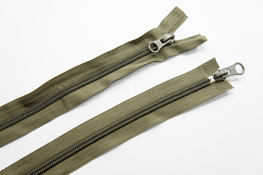 Блискавка MH Тип 5, 2 замка хакі 80 см 5NTO-080-0002-0242