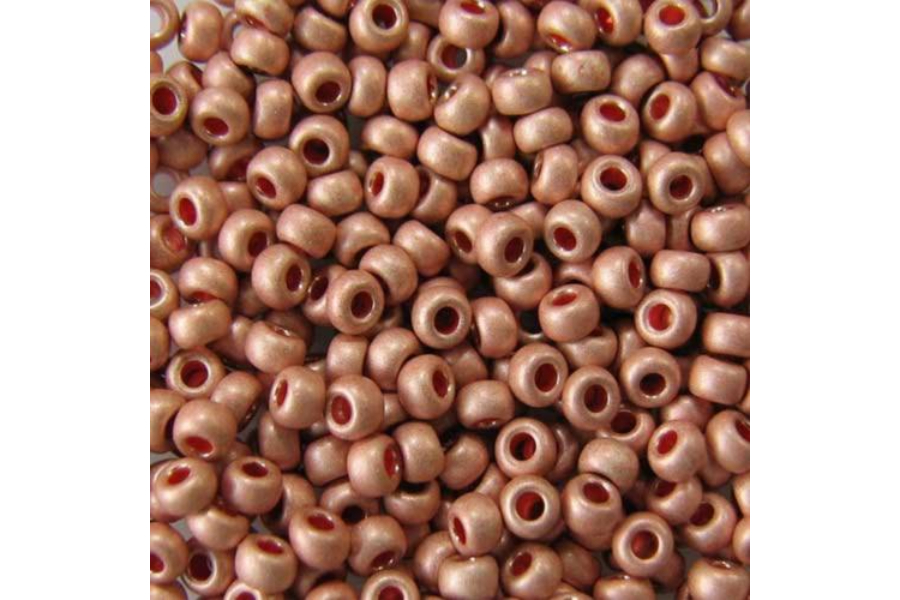 Бісер Preciosa 18589 №10 непрозорий матовий мідь 2,3 мм