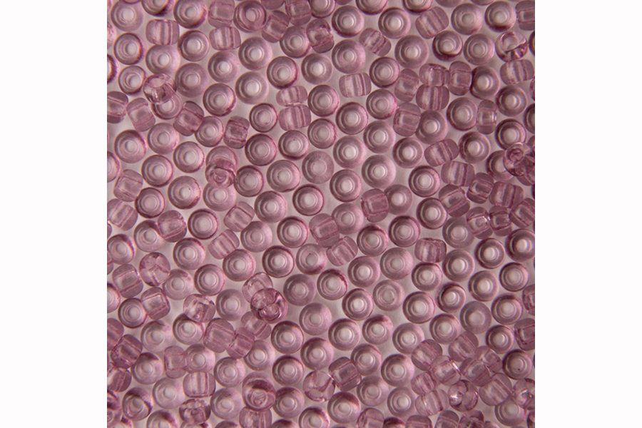 Бісер Preciosa 01195 №10 кришталь сольгель фрезовий сливовий темний 2,3 мм