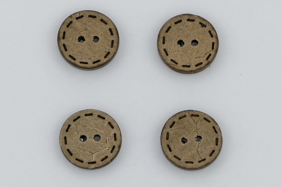 Гудзик 18 мм Mertbutton 2 отвори під дерево