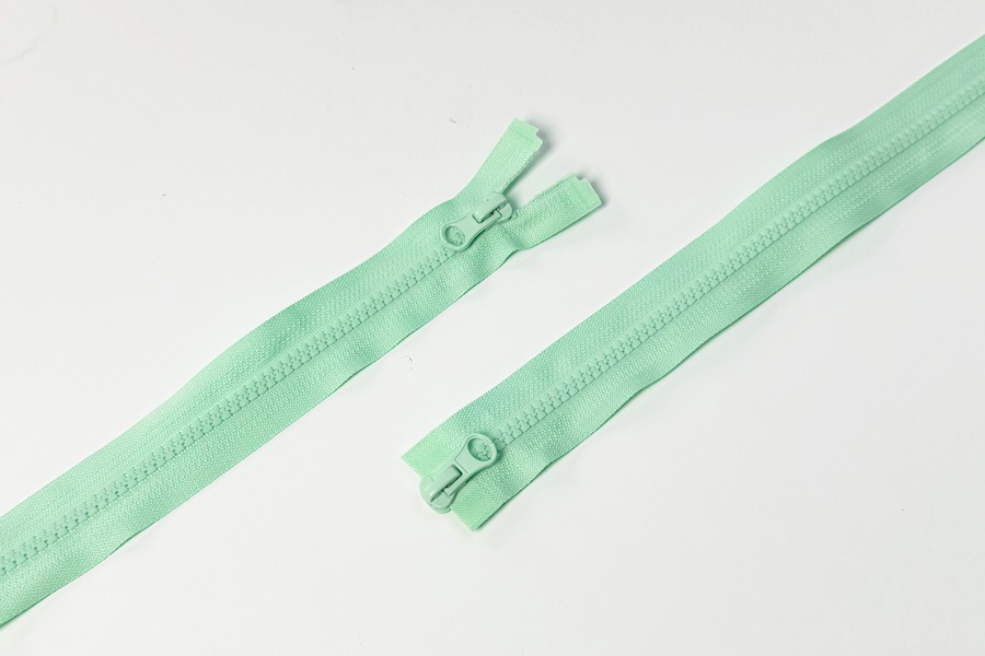 Блискавка MH Тип 5, 2 замка м'ятний світлий 75 см