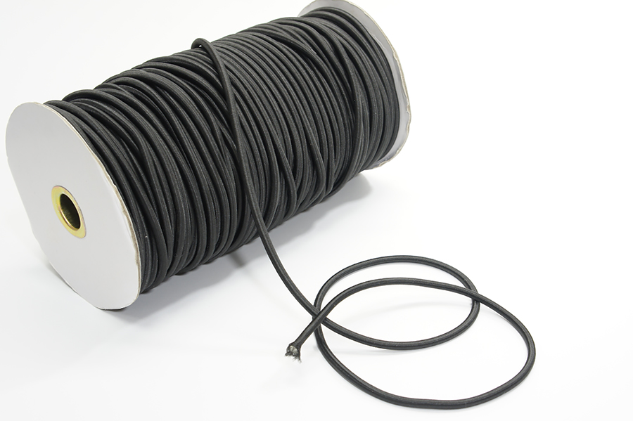 Шнур еластичний 5.0 мм MH чорний