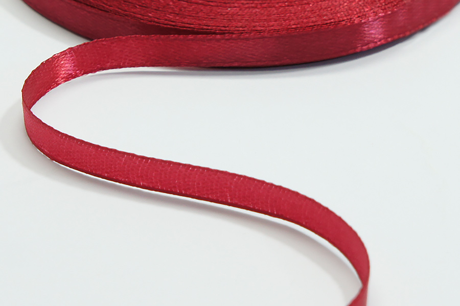 Стрічка 6 мм MH малиновий