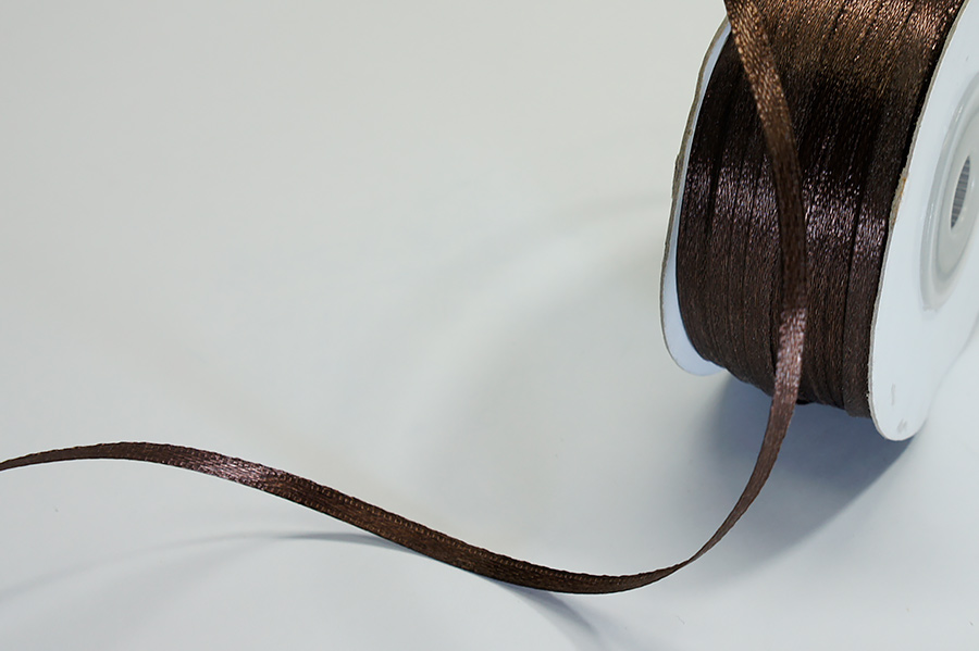 Стрічка на катушці 3 мм MH коричневий темний