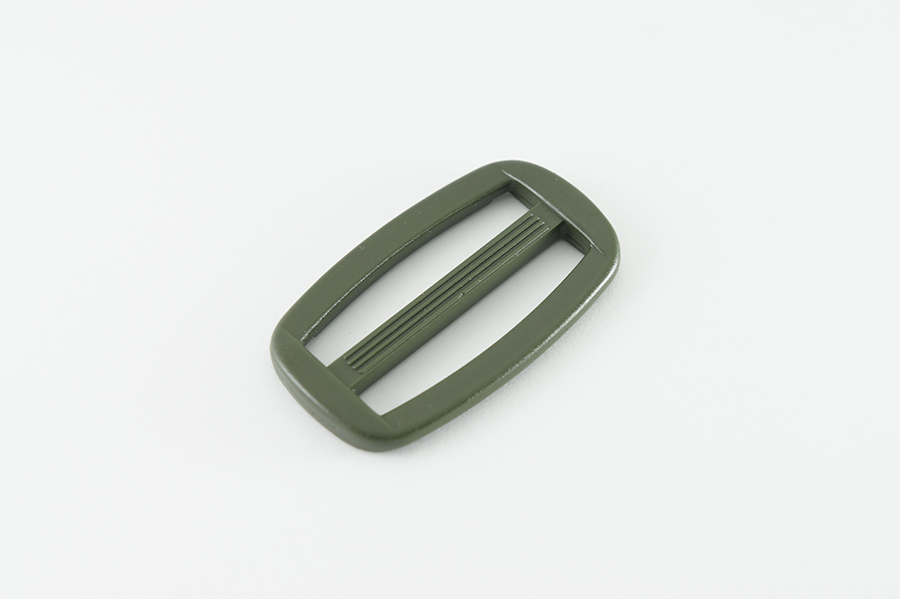 Пряжка-регулятор 40 мм Castiglioni подвійний болотний темний