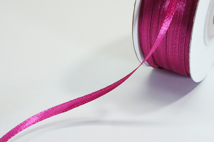 Стрічка на катушці 3 мм MH фуксія темна