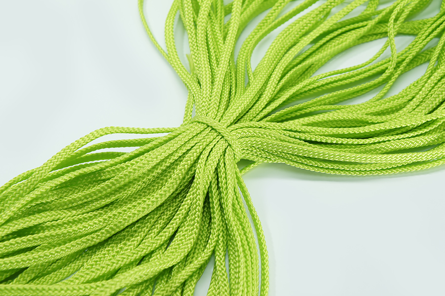 Шнур 5.0 мм для взуття 2330 салатовий яскравий