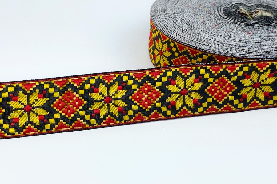 Тасьма 32 мм чорний