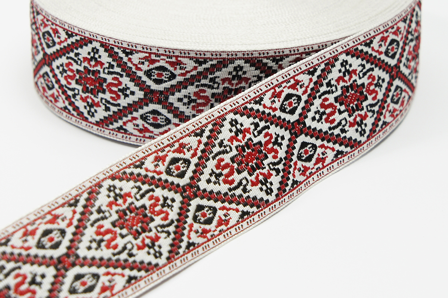 Тасьма 32 мм білий 2В151-72-205/000