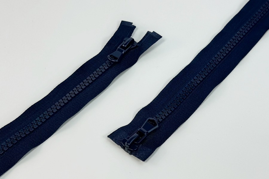 Блискавка MH Тип 10 синій темний 90 см