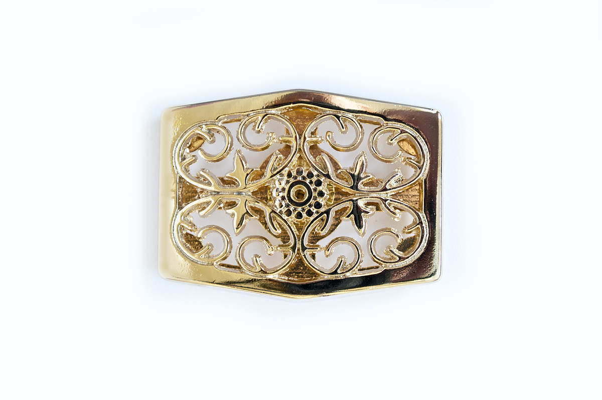 Кнопка 45 мм Mertbutton декоративна золото