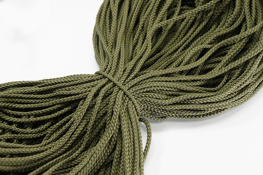 Шнур 4.0 мм для взуття 1-35 хакі