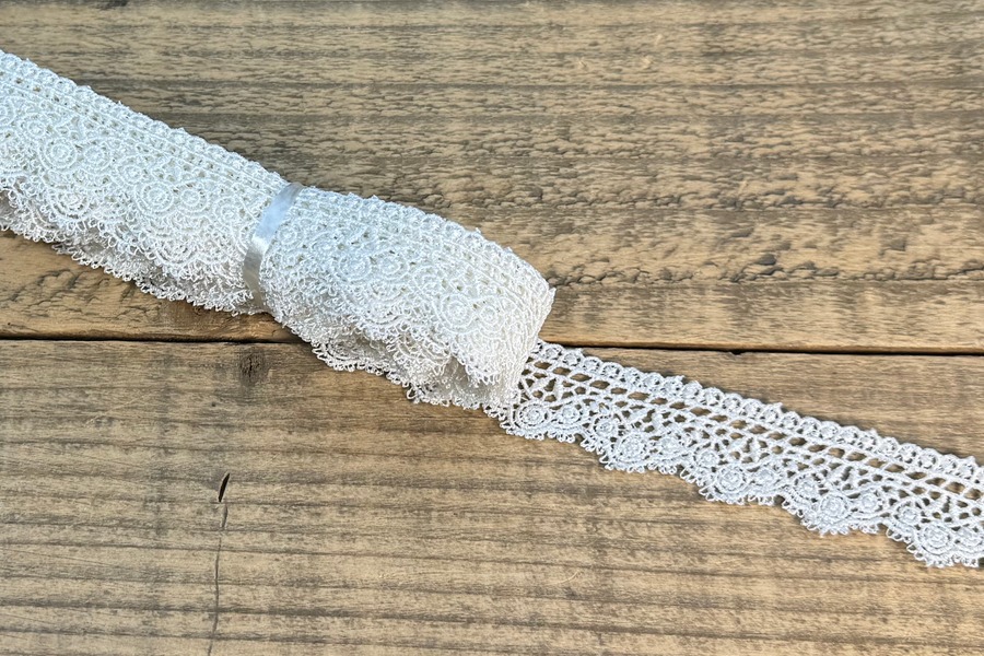 Мереживо гіпюр 30 мм SinemBro 4G4409-30-raw