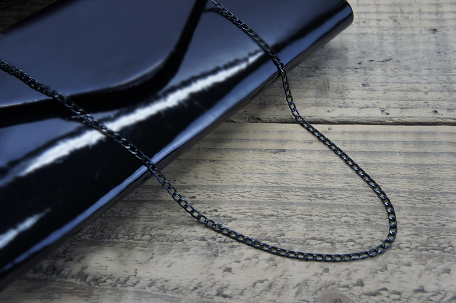 Ланцюг 3,6х6,5 мм декоративний MH чорний