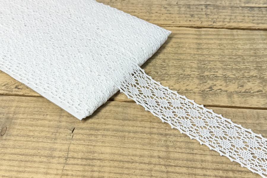 Мереживо бавовна 38 мм MH 6361-2367-white