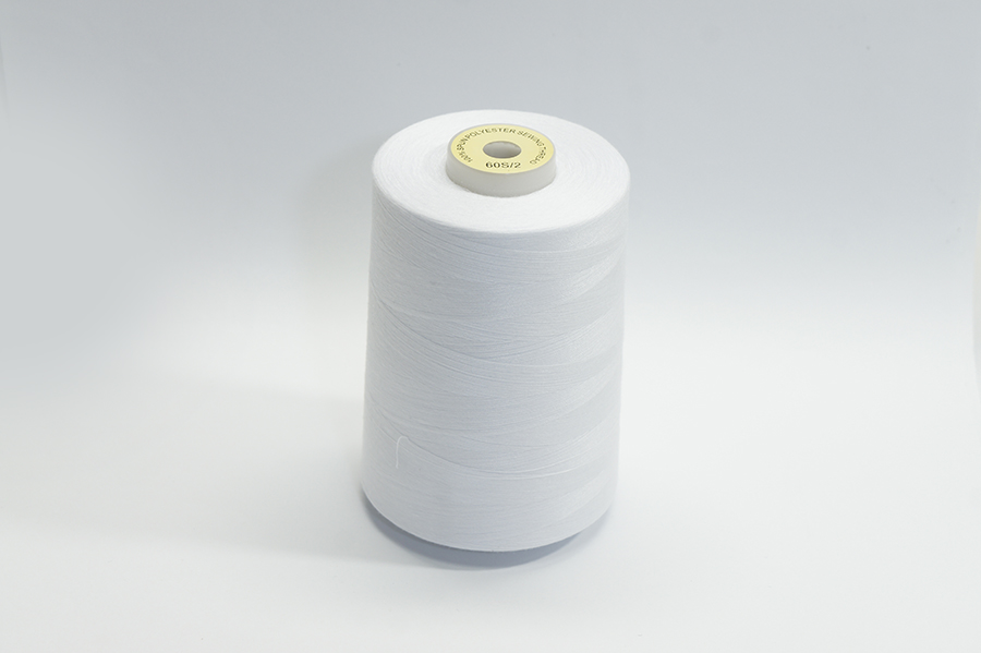 Нитки вишивальні MH 10000 м вишивальна нижня поліестер 100% білий