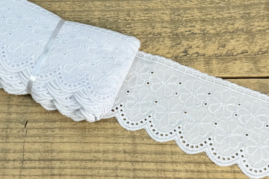 Прошва бавовна 70 мм SinemBro прошва 4BF51-70-white