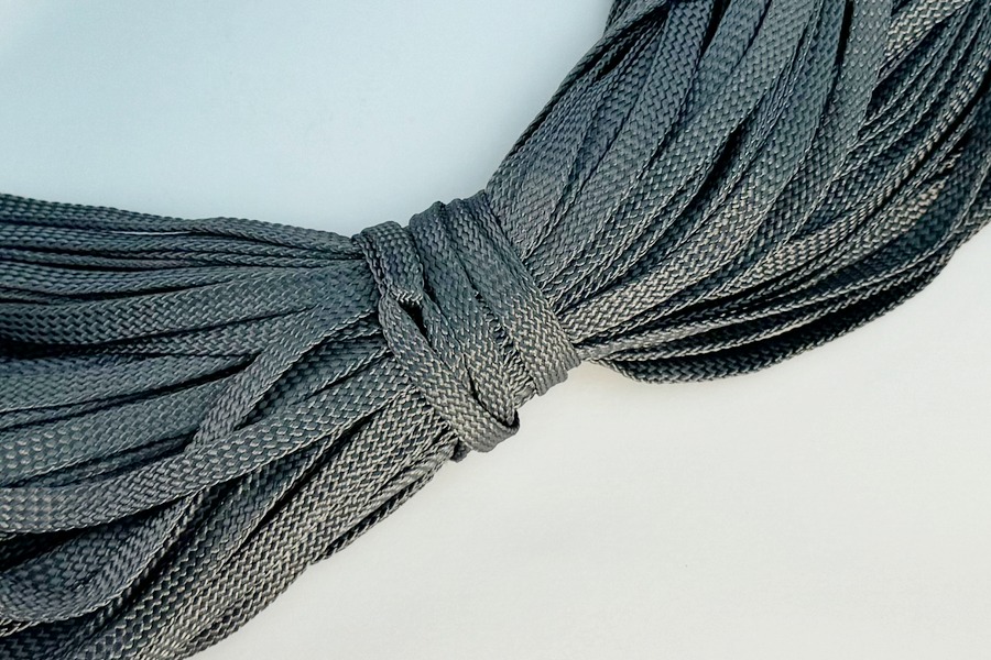 Шнур 7.0 мм для взуття 6-853 сірий