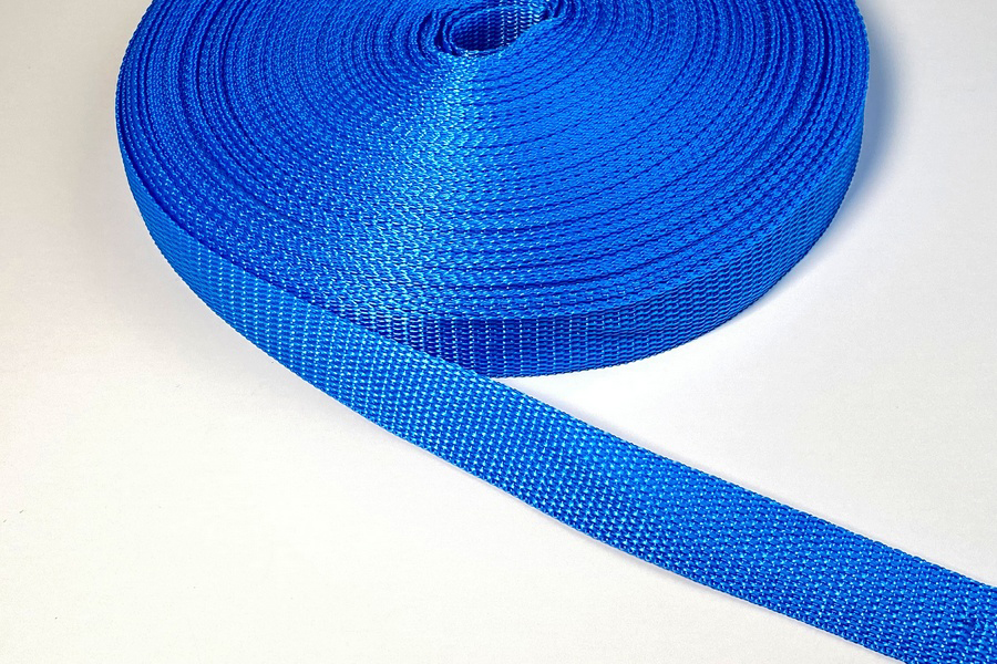 Стрічка 25 мм блакитний яскравий КМ-25-1216