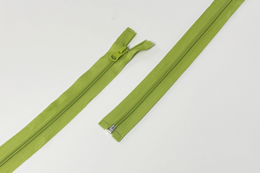 Блискавка MH Тип 5, 1 замок салатовий яскравий 40 см