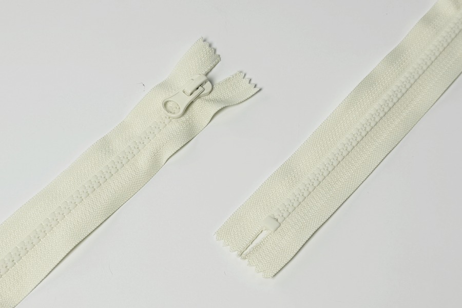 Блискавка MH Тип 5, нероз'ємні жовтий блідий 18 см