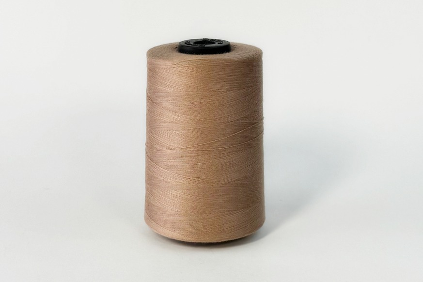 Нитки швейні №40/2 Barva штапельні поліестер 100% кавовий молочний 5000 м 6092