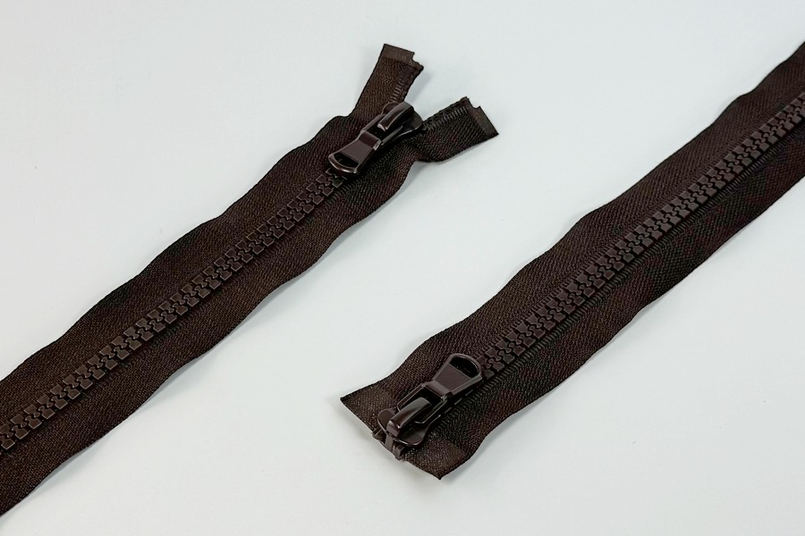 Блискавка MH Тип 10 шоколадний 100 см