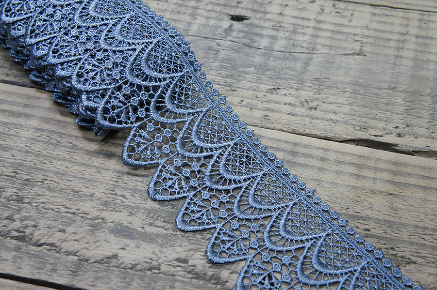 Мереживо гіпюр 70 мм SinemBro сірий 4G4153-70-0788