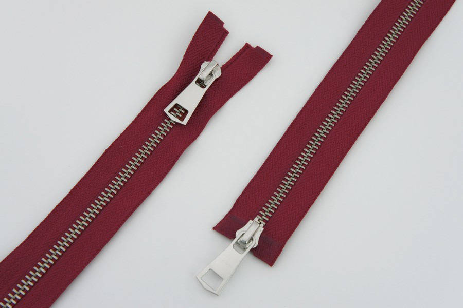 Блискавка MH Тип 5, 2 замка червоний яскравий 90 см 5MTO-90-519-nik