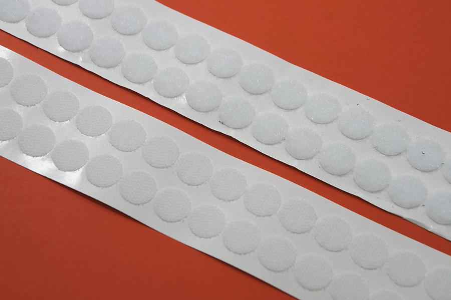 Застібка 15 мм клейова Dostband комплект клейова, коло білий