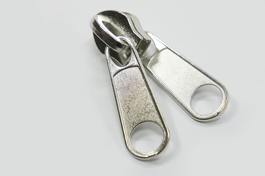 Бігунок MH Тип 10, вита, подвійний нікель