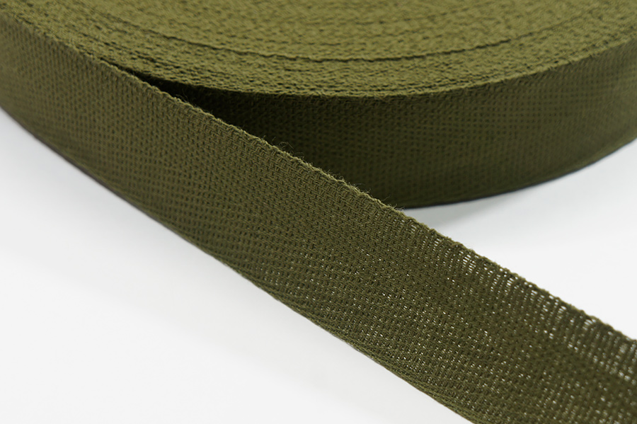 Стрічка кіперна 35 мм Лента хакі