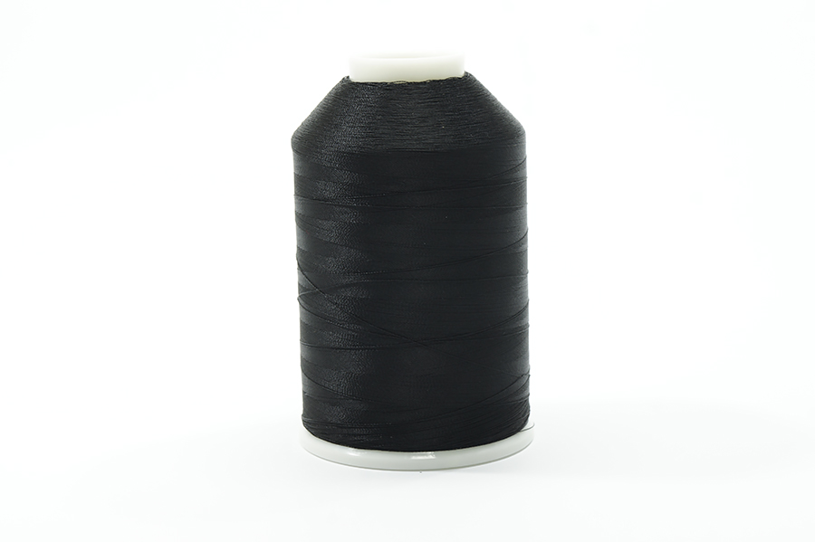 Нитки вишивальні Royal 5000 м віскоза 100% чорний С200