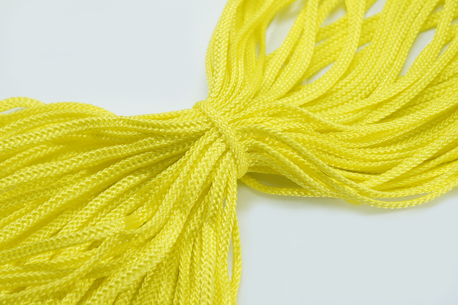 Шнур 5.0 мм для взуття 2330 жовтий яскравий