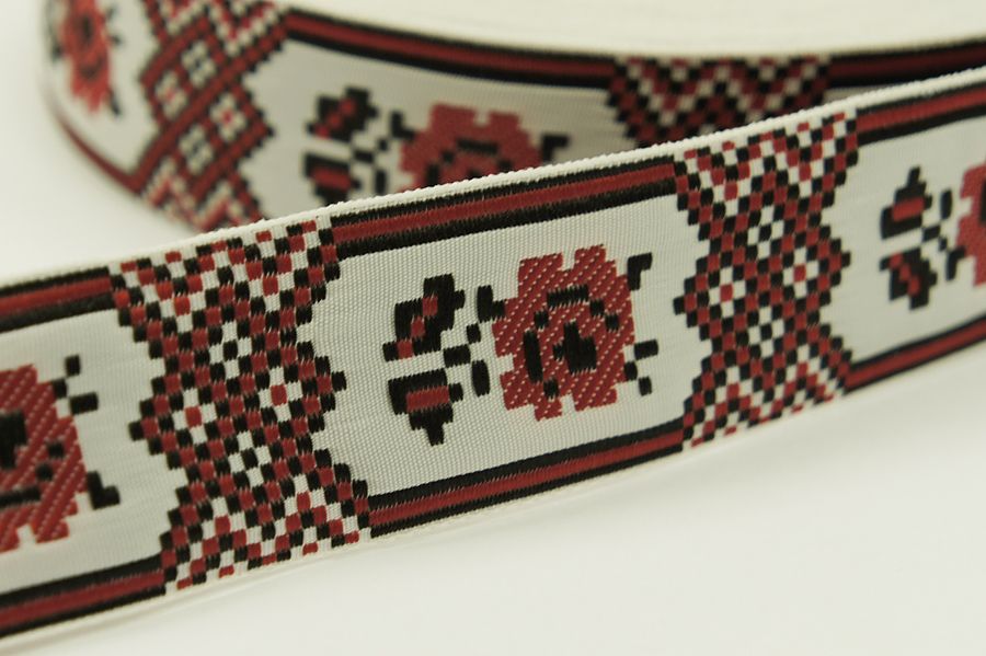 Тасьма 32 мм білий 2В151-44-197/000