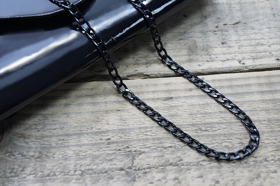 Ланцюг 6,5х10,5 мм декоративний MH чорний