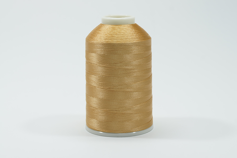 Нитки вишивальні Royal 5000 м віскоза 100% бежевий золотистий С721