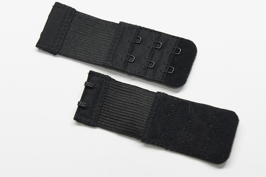 Подовжувач 30 мм для бюстгалтера на 2 гачка чорний