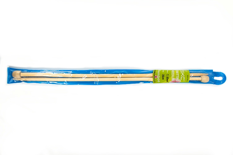 Спиці №8.0 SKC прямі бамбук 8.0мм / 35см