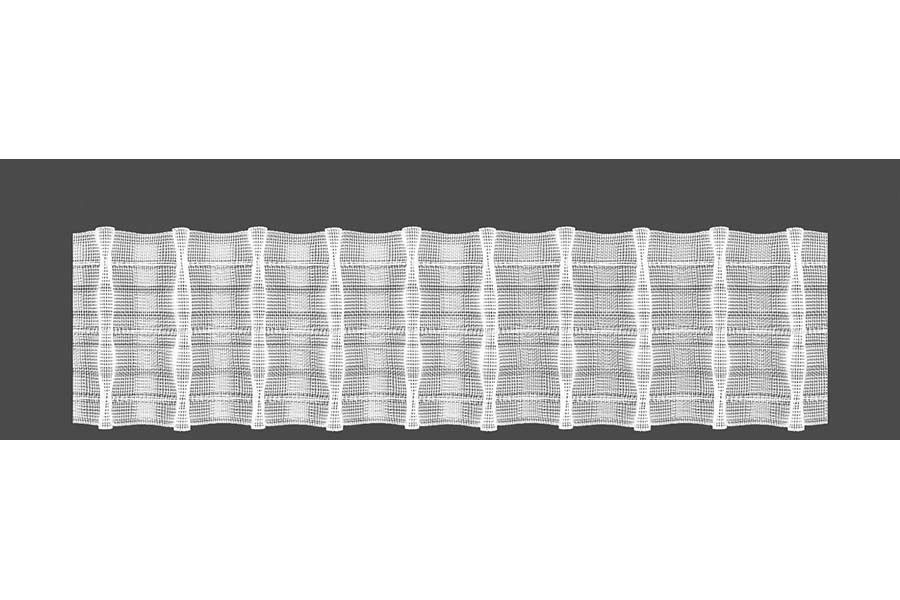 Тасьма для збірки 75 мм коеф. 1:2, рівномірна