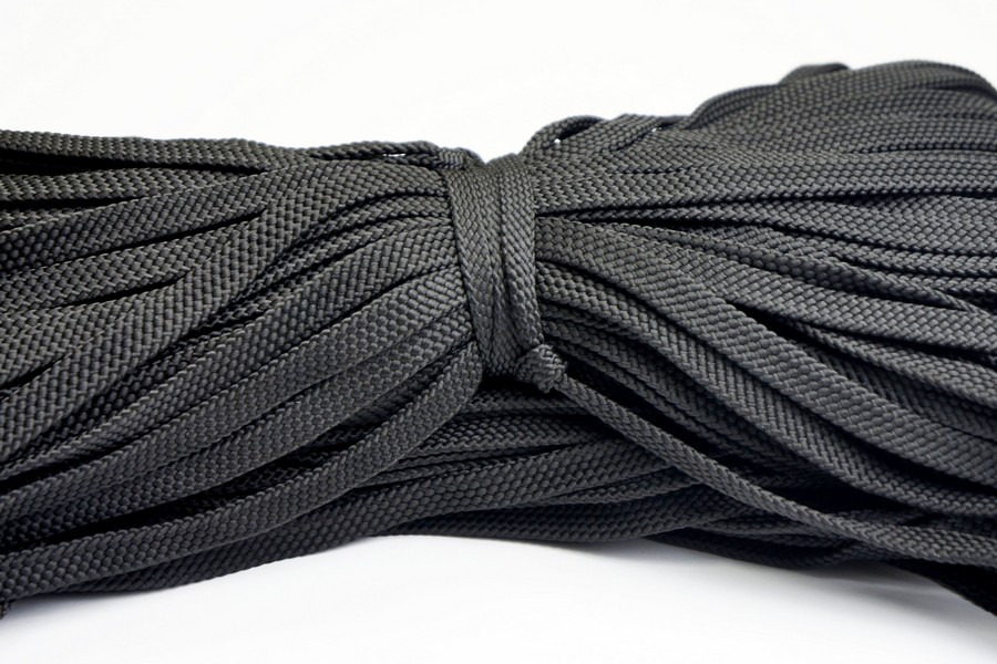 Шнур 12.0 мм для взуття чорний