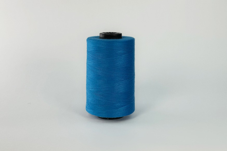 Нитки швейні №45/2 Barva армовані поліестер 100% блакитний яскравий 3000 м 2106
